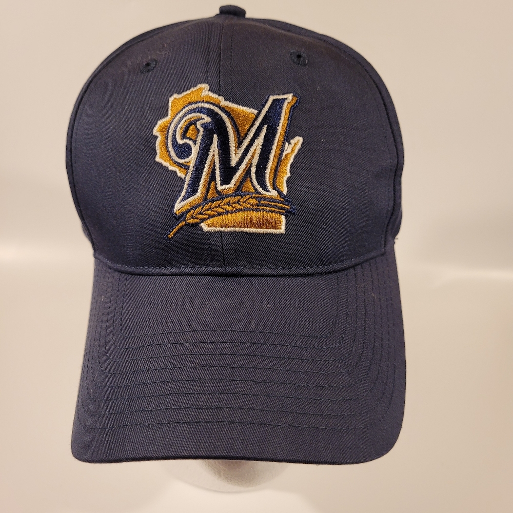 Milwaukee Brewers baseball hat cap snap back